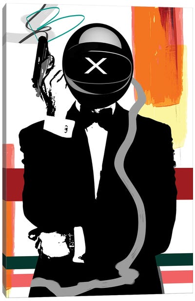 Buggatti Italia 007 Canvas Art Print - James Bond