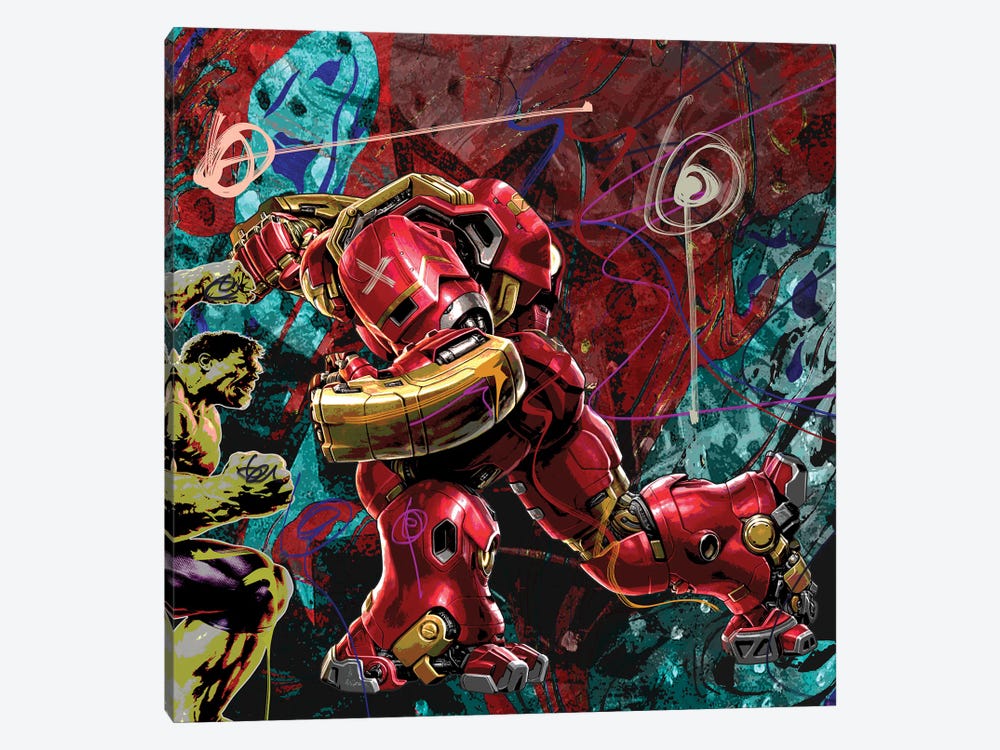 Hulkbuster by Gabriel Cozzarelli 1-piece Canvas Artwork