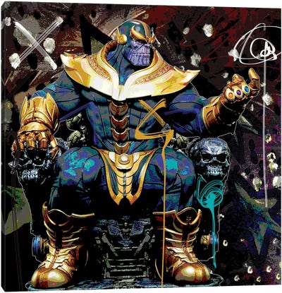 Infinity War Canvas Art Print - Thanos