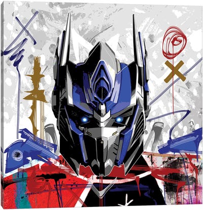 Prime X Canvas Art Print - Transformers