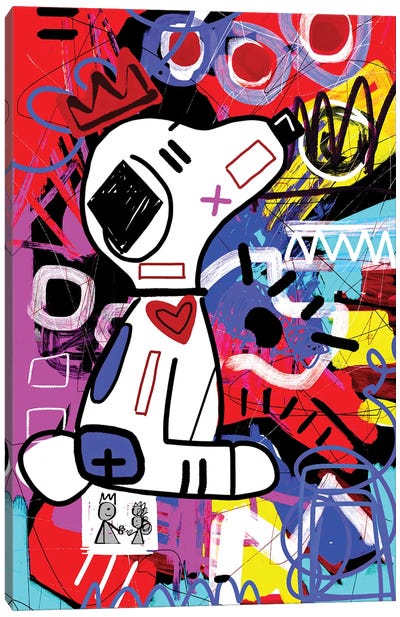 Xnoop Canvas Art Print - Dog Art