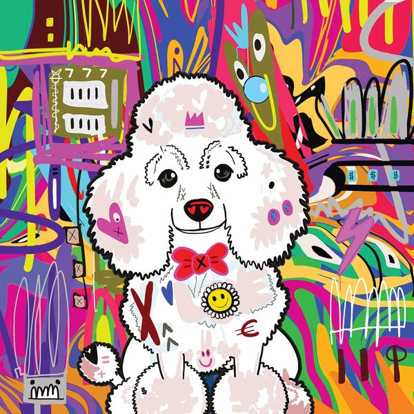 Poodles: Poodle X by Gabriel Cozzarelli