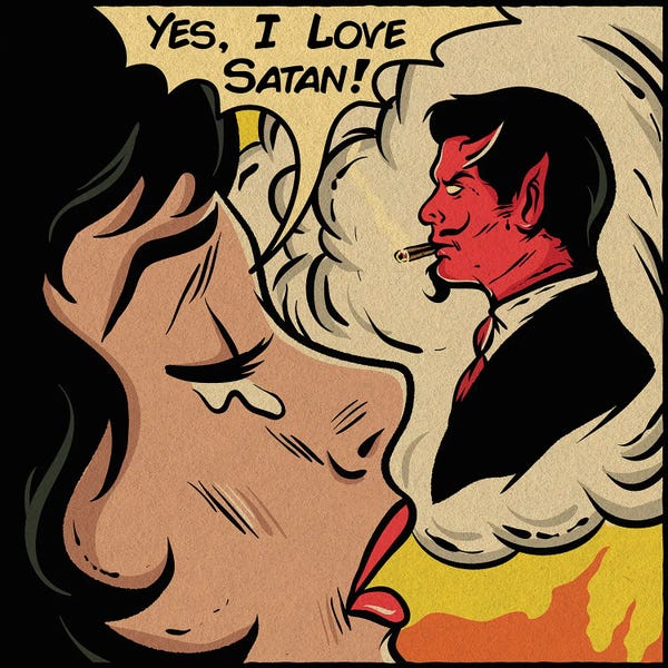 Anderson Green Devil: I Love Satan by Anderson Green Devil