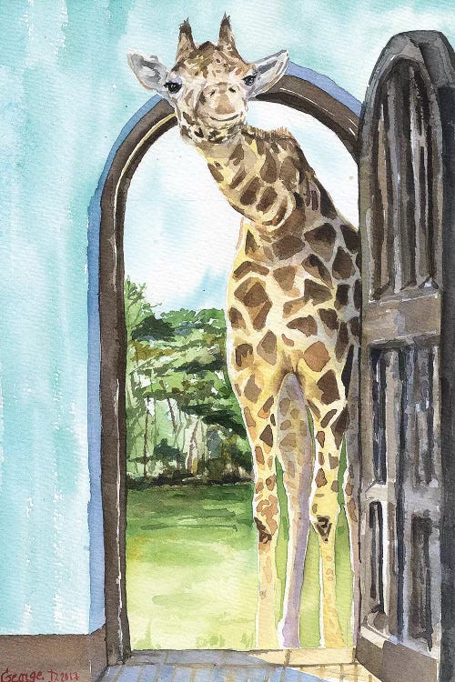 Knock Knock  by George Dyachenko wall art