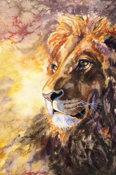 Wild Cats: Lion I by George Dyachenko