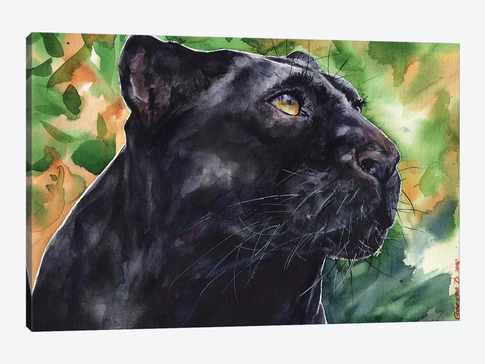 Panther by George Dyachenko 1-piece Canvas Print