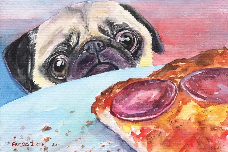 Pug And Pizza I