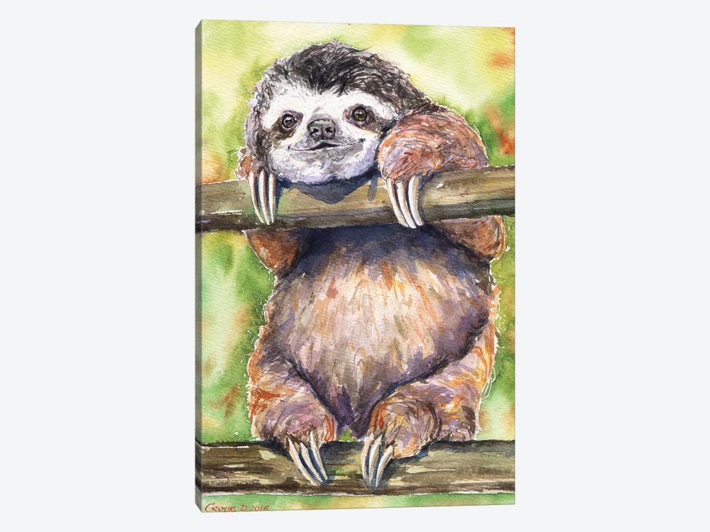 Sloth by George Dyachenko 1-piece Art Print