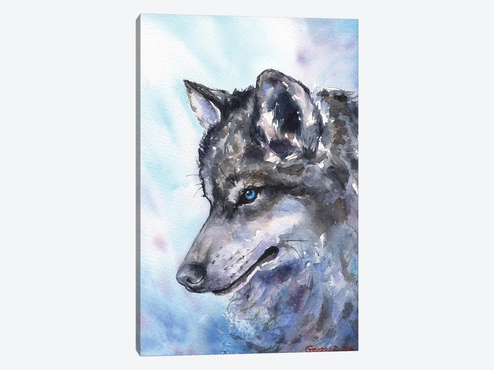 Wolf by George Dyachenko 1-piece Art Print