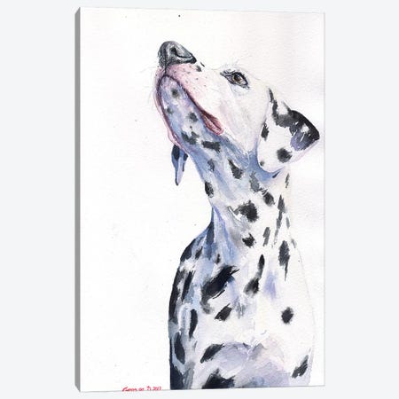 Dalmatian Canvas Print #GDY155} by George Dyachenko Canvas Print
