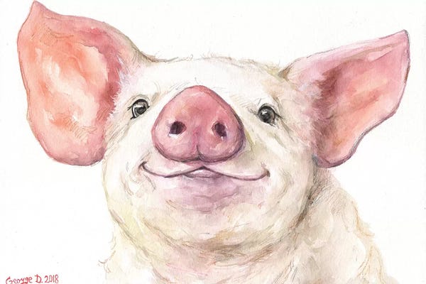 Pigs: Happy Piggy by George Dyachenko