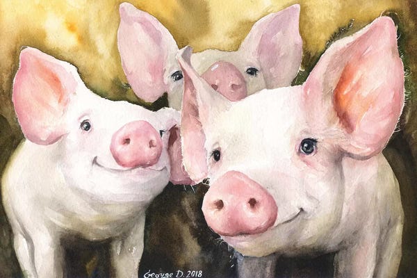 Pigs: Happy Friends by George Dyachenko