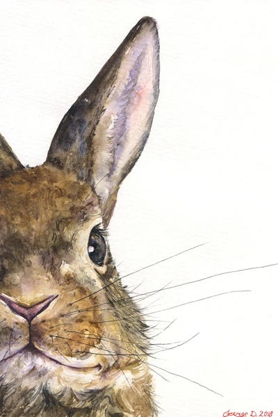 Kids Art Girls: Bunny by George Dyachenko