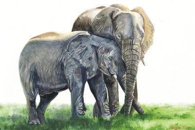 Together forever by George Dyachenko framed wall art