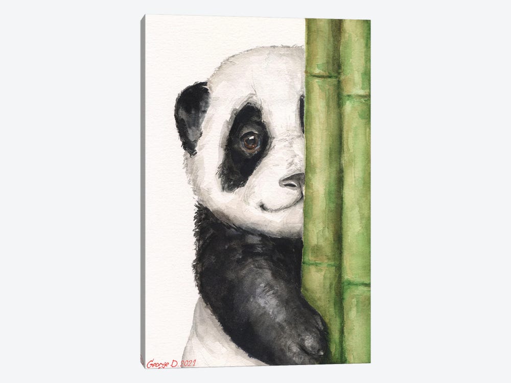 Little Panda I by George Dyachenko 1-piece Canvas Wall Art