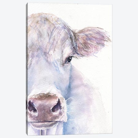 Cow Canvas Print #GDY42} by George Dyachenko Canvas Art Print