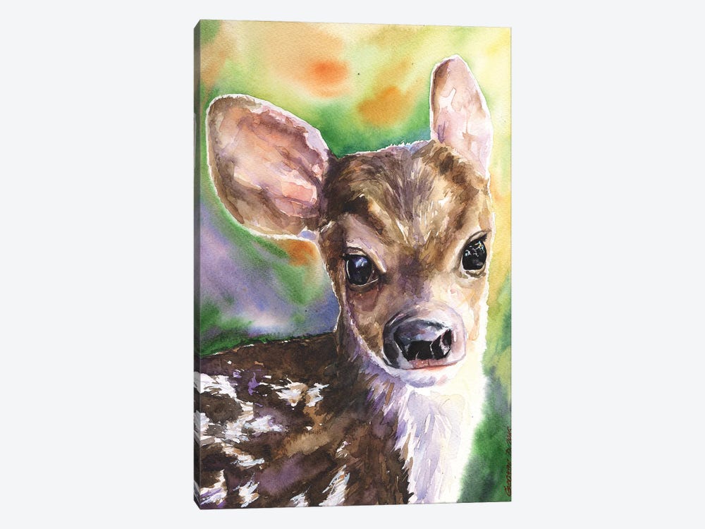 Deer Fawn by George Dyachenko 1-piece Canvas Print