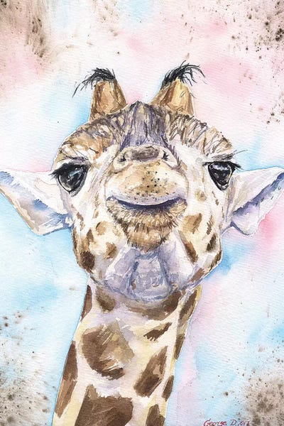 Giraffes: Giraffe II by George Dyachenko