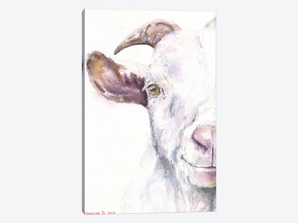 Goat by George Dyachenko 1-piece Canvas Print