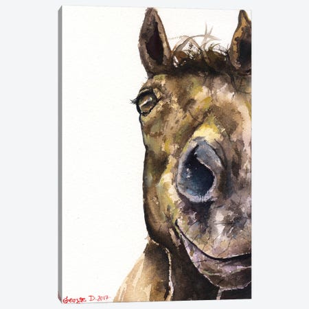 Horse Canvas Print #GDY97} by George Dyachenko Canvas Print