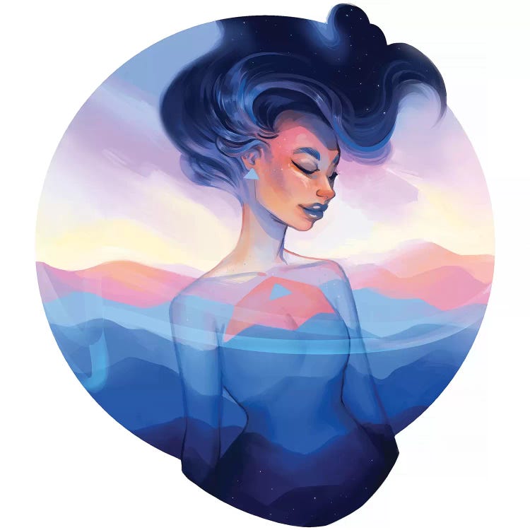 Emblem by Geneva B wall art