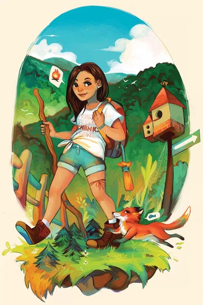 Forest by Geneva B canvas print