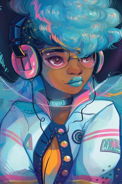 Afrofuturism: Letterman by Geneva B