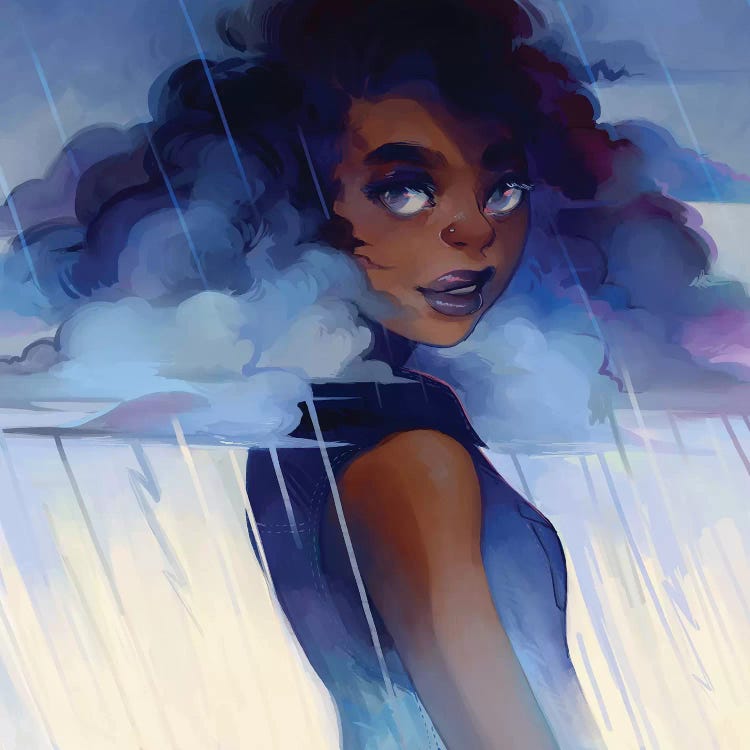 Looks Like Rain by Geneva B wall art