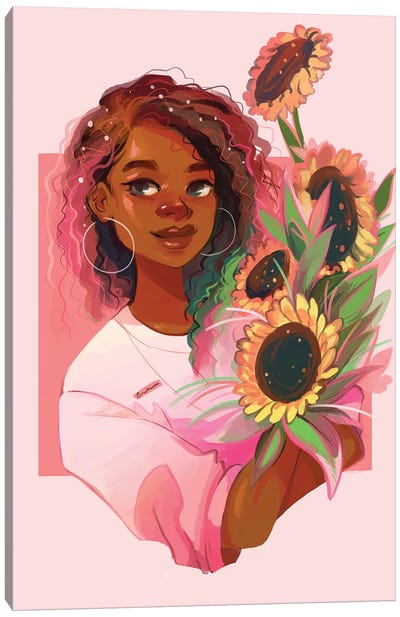 Sunflower  Canvas Art Print - Living Simpatico