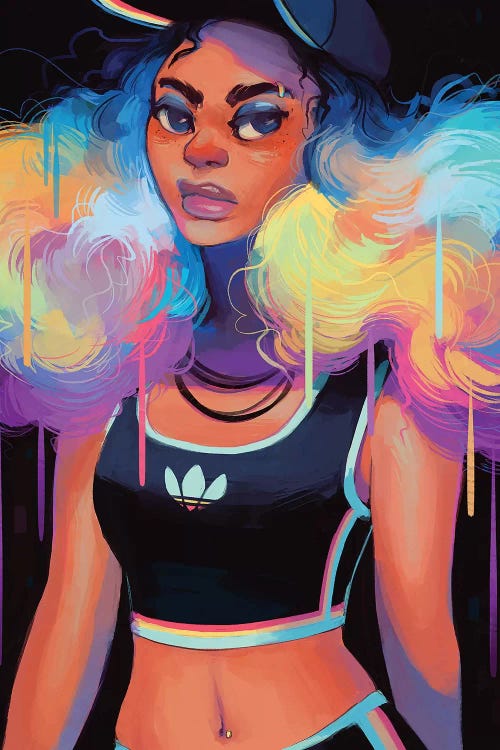 Workout Wear by Geneva B wall art