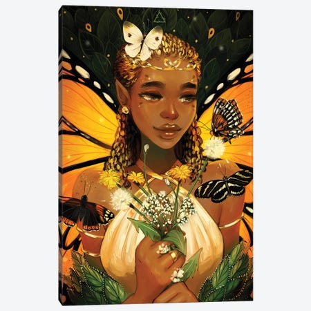 Monarch Canvas Print #GEB61} by Geneva B Art Print