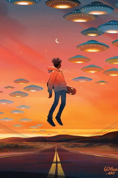 UFOs: Leaving by Geneva B