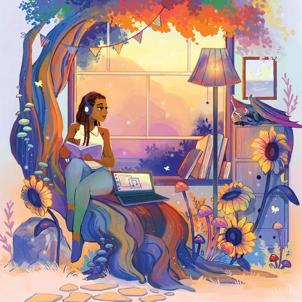 Fine Art Print: Outside In by Geneva B