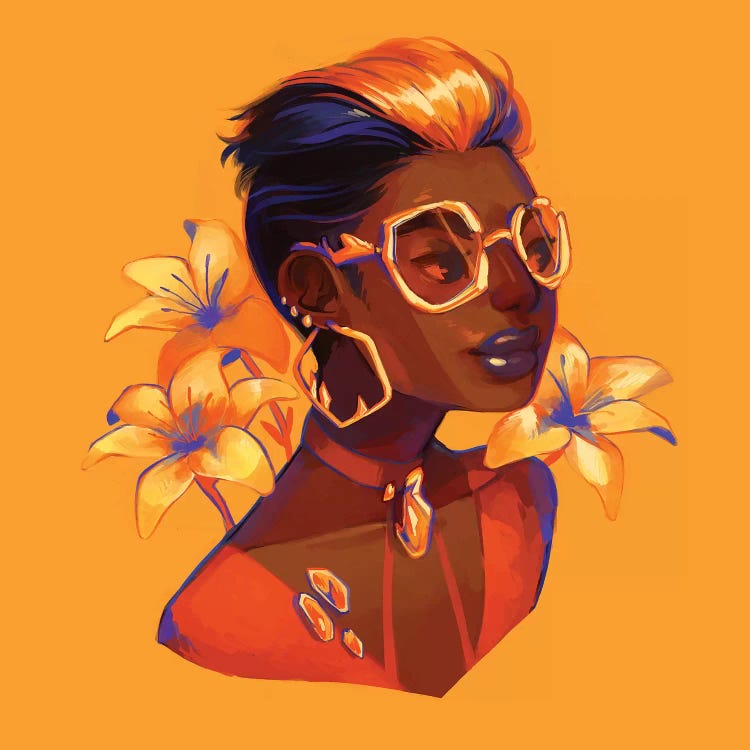 Citrine by Geneva B wall art