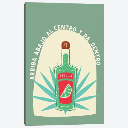 Tequila Canvas Print #GEC10} by Gaec Studio Art Print