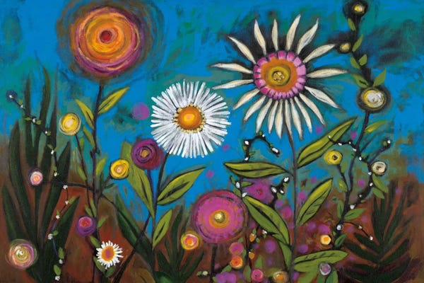 Daisies: Wild Flower by Georgia Eider