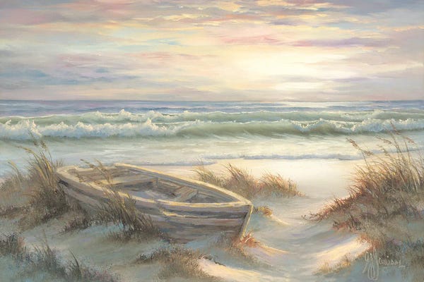 Nautical Décor: Old Rowboat by Georgia Janisse