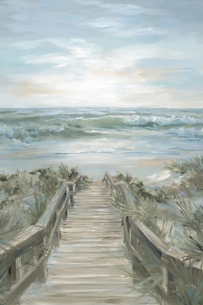 Georgia Janisse: Walkway To The Shore by Georgia Janisse