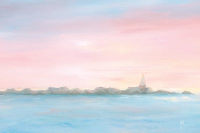 Canvas Art Prints: Inlet At Sunset by Georgia Janisse