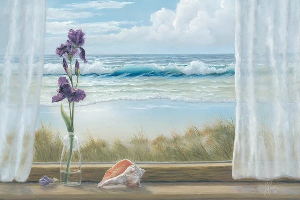 Penny Lane Publishing: Irises On Windowsill by Georgia Janisse