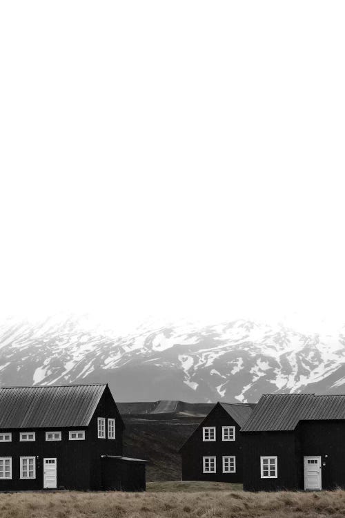 Black Houses Of Iceland I by Monika Strigel wall art