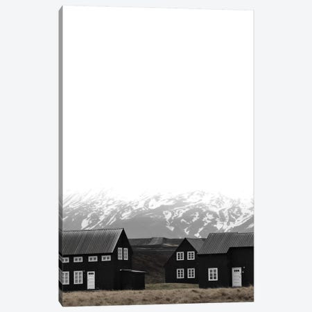 Black Houses Of Iceland I Canvas Print #GEL102} by Monika Strigel Canvas Artwork