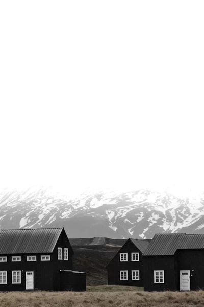 Iceland: Black Houses Of Iceland I by Monika Strigel