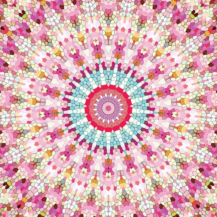Arabesque - Gypsy In Summer Pink by Monika Strigel wall art