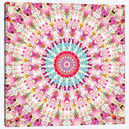 Arabesque - Gypsy In Summer Pink Canvas Print #GEL10} by Monika Strigel Canvas Artwork
