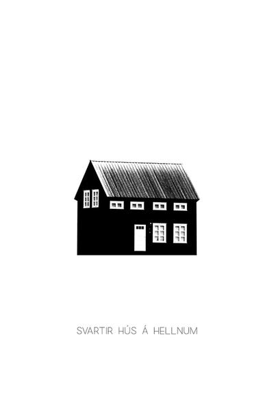 Iceland: Black House II In Iceland by Monika Strigel