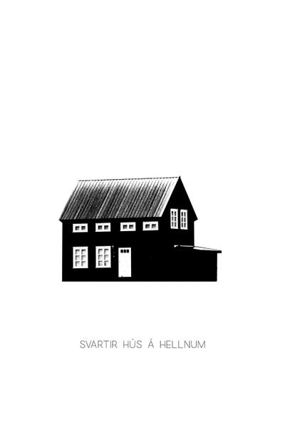 Iceland: Black House In Iceland by Monika Strigel