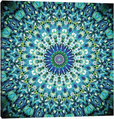 Arabesque - Mystic Ocean Canvas Art Print - Mandala Art