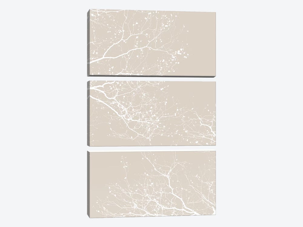 Branches New Natural by Monika Strigel 3-piece Canvas Wall Art