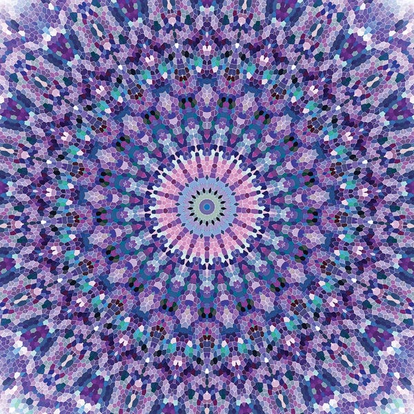 Middle Eastern Décor: Arabesque - Pretty Lavender by Monika Strigel